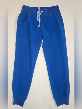 Figs Royal Blue Zamora Jogger Scrub Pants XS Petite